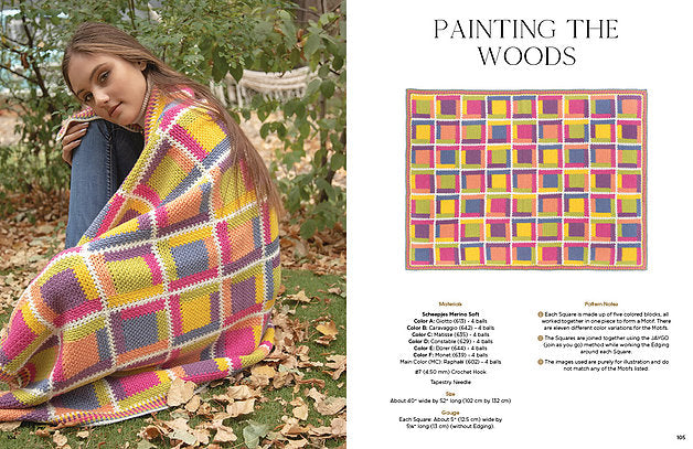 Colourful blanket online