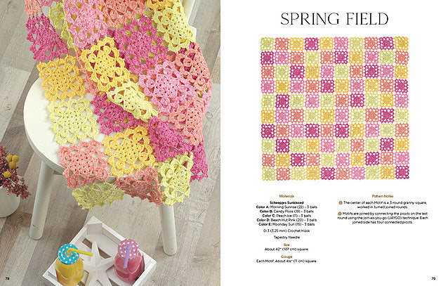 Cosy Crochet Blankets to Snuggle Under: 15 Colourful Blankets in Different Techniques and Styles