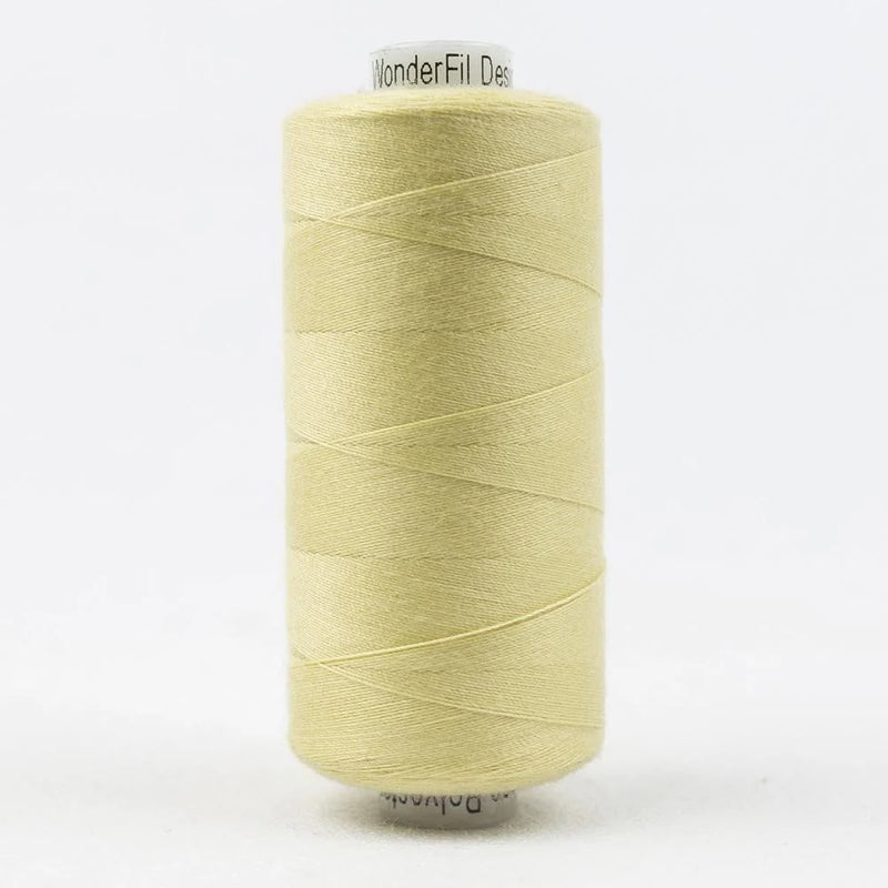 Wonderfil Designer DS161 Pale Goldenrod 40wt ompelulanka