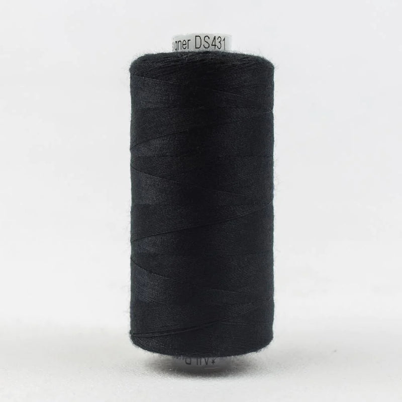 Wonderfil Designer 40wt Black DS431 ompelulanka