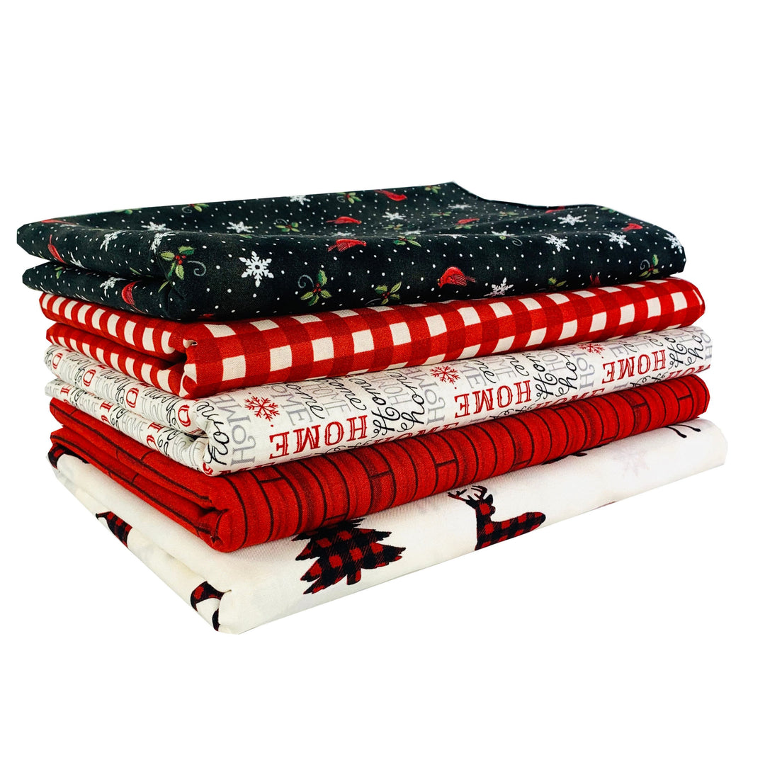 Deb Strain, Christmas Cotton Fabric FQ Bundle