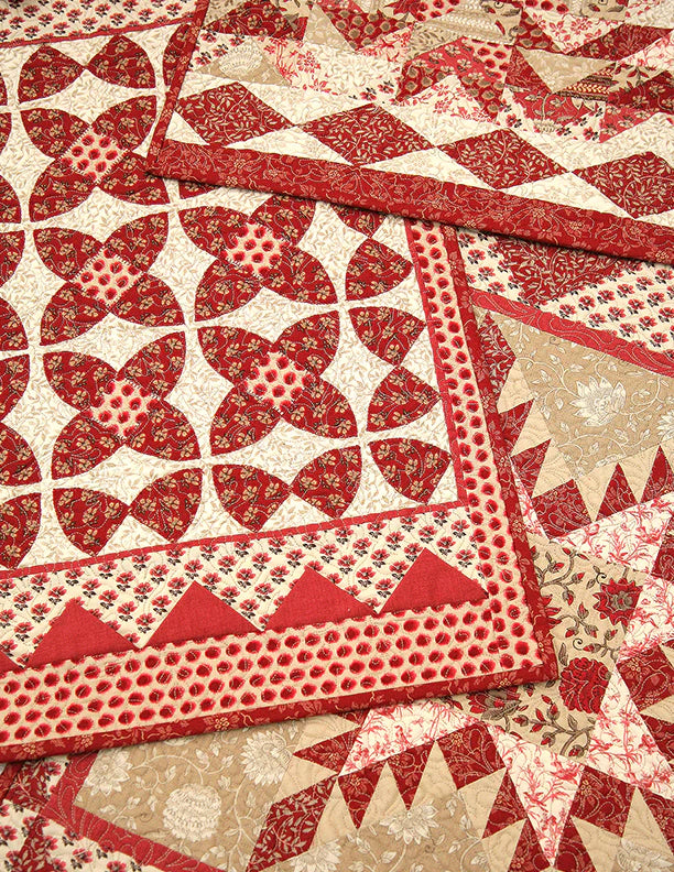 Dominique Quilt Patterns French General FG-VR004 three quilting instructions