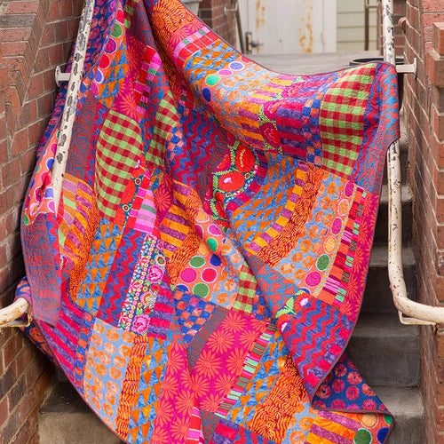Glow tilkkutyöohje Kaffe Fassett ILMAINEN