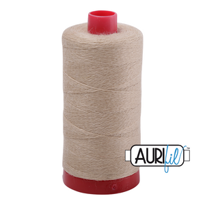 Aurifil Wool villasekoite 12wt -2- iso puola ennakkotilaus