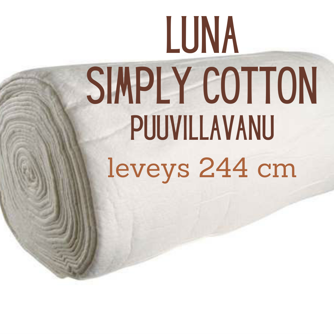 Luna Simply Cotton cotton batting 244cm