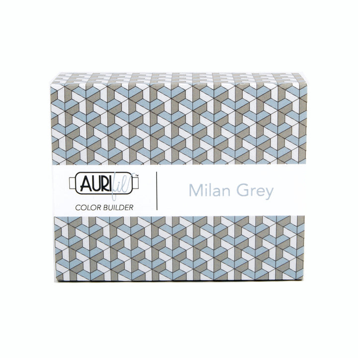 Aurifil Color Builder 50wt Milan Grey ompelulankapaketti
