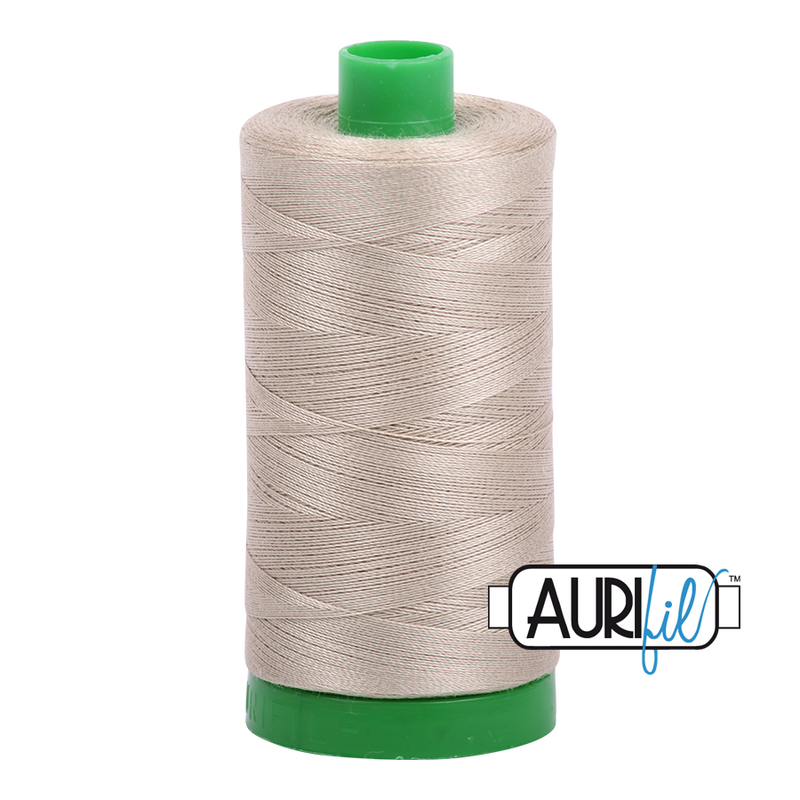 Aurifil 40wt 2324 Stone 100% puuvilla -ompelulanka
