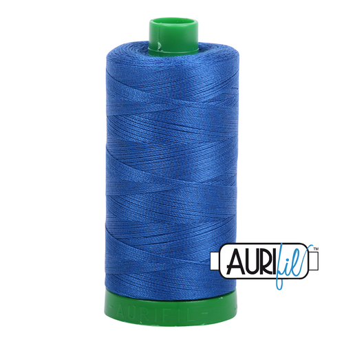 Aurifil 40wt 2735 Medium Blue 100% puuvilla -ompelulanka