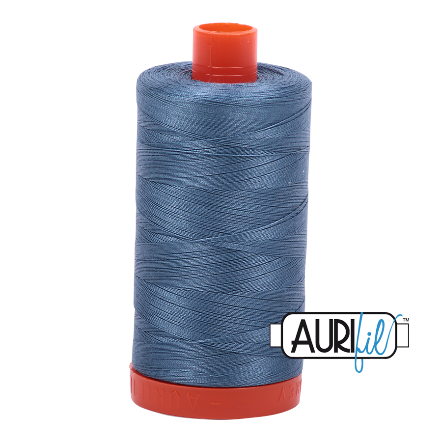 Aurifil 50wt 1126 Blue Grey 100% puuvilla -ompelulanka