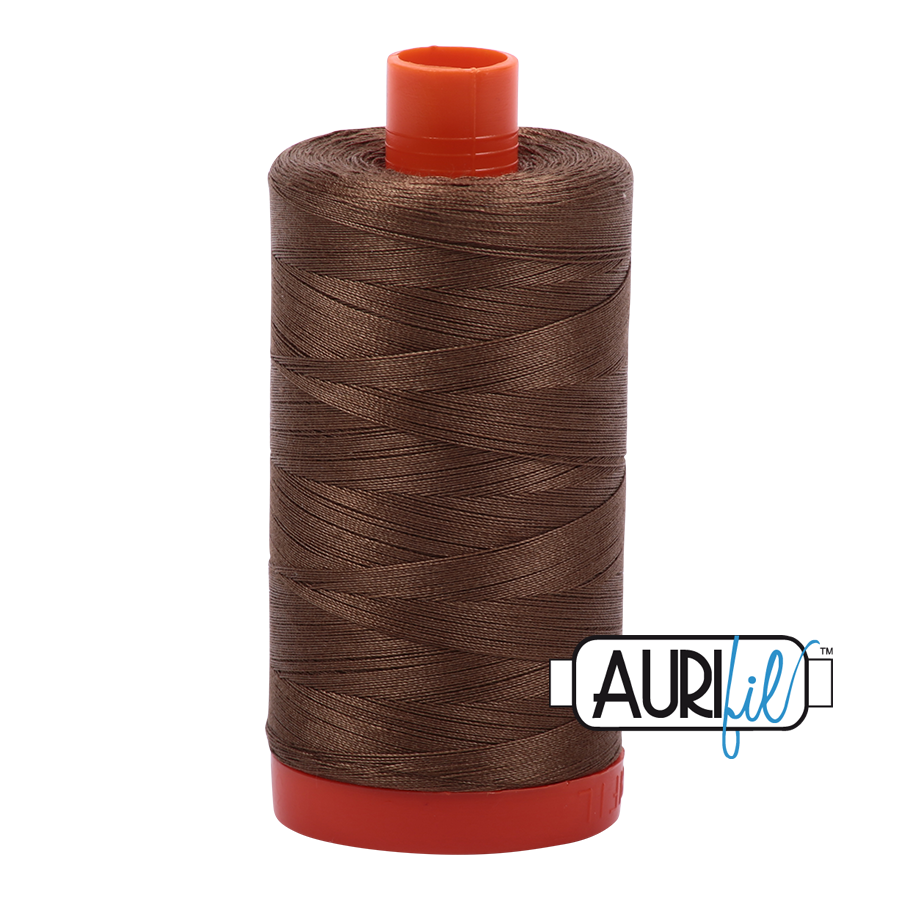 Aurifil 50wt 1318 Dark Sandstone 100% puuvilla -ompelulanka