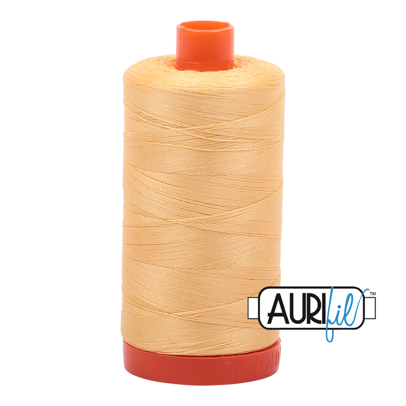 Aurifil 50wt 2130 Medium Butter 100% puuvilla -ompelulanka