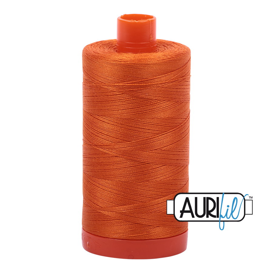 Aurifil 50wt 2150 Pumpkin 100% puuvilla -ompelulanka