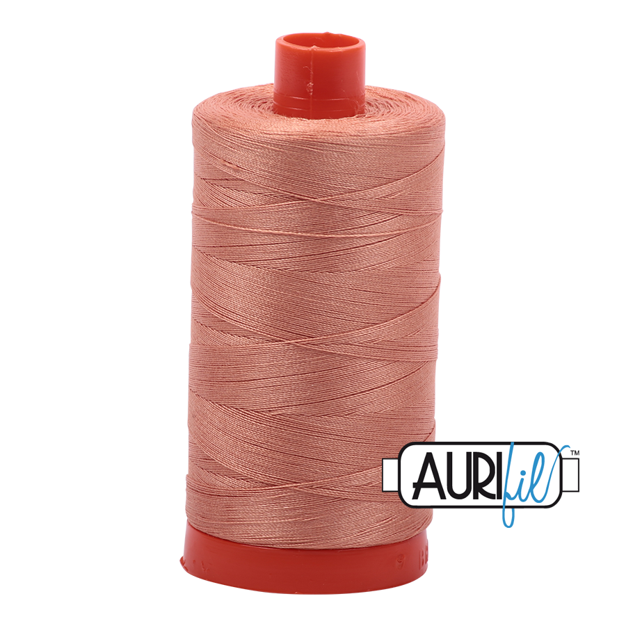 Aurifil 50wt 2215 Peach 100% puuvilla -ompelulanka