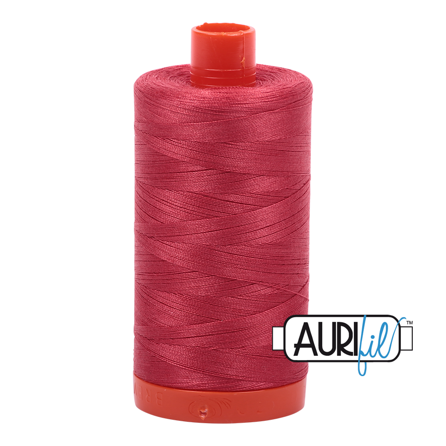 Aurifil 50wt 2230 Red Peony 100% puuvilla -ompelulanka