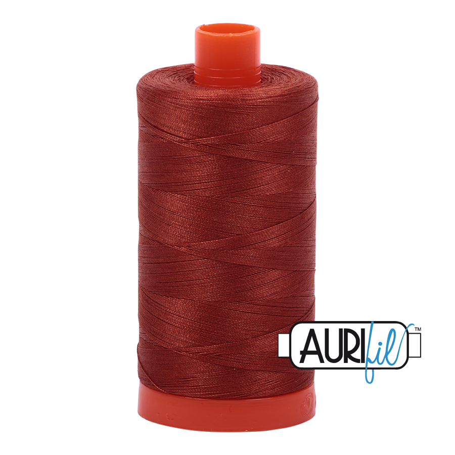 Aurifil 50wt 2350 Copper 100% puuvilla -ompelulanka