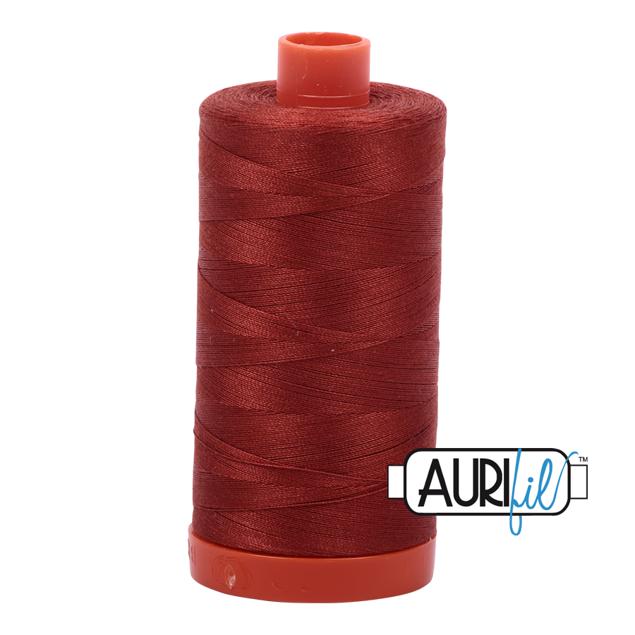 Aurifil 50wt 2385 Terracotta 100% puuvilla -ompelulanka