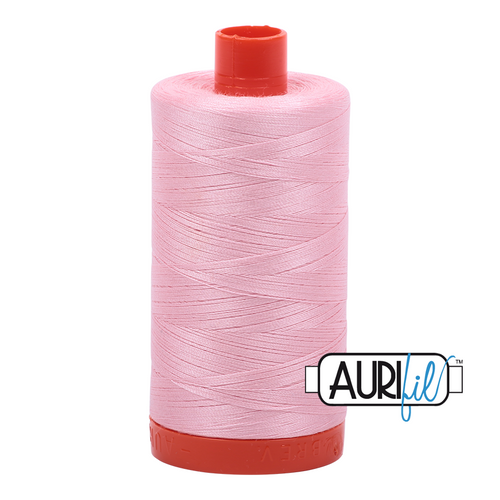 Aurifil 50wt 2423 Baby Pink 100% puuvilla -ompelulanka