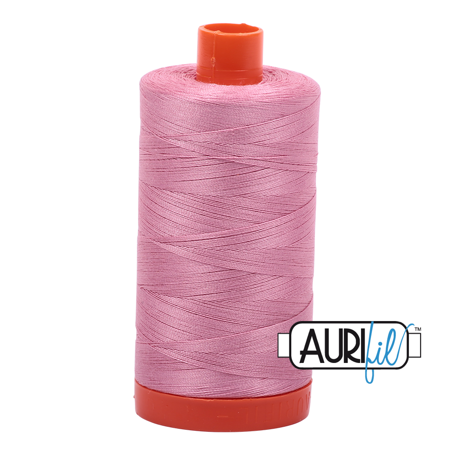 Aurifil 50wt 2430 Antique Rose 100% puuvilla -ompelulanka