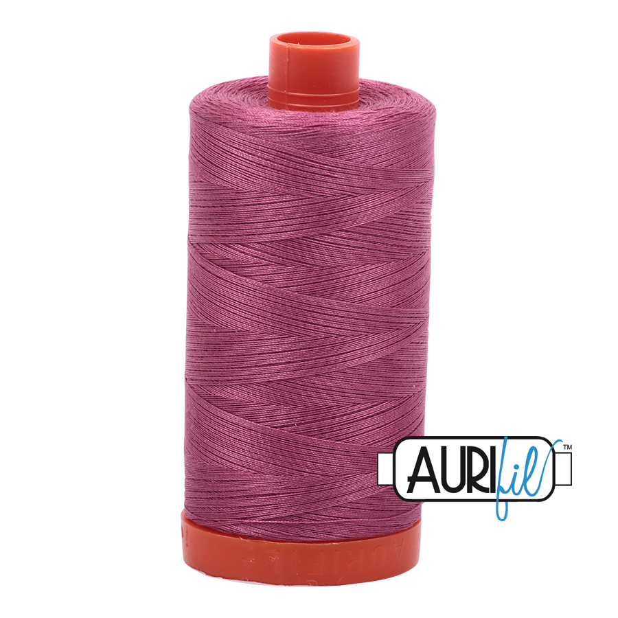 Aurifil 50wt 2450 Rose 100% puuvilla -ompelulanka