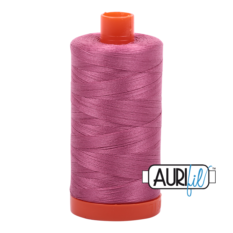 Aurifil 50wt 2452 Dusty Rose 100% puuvilla -ompelulanka