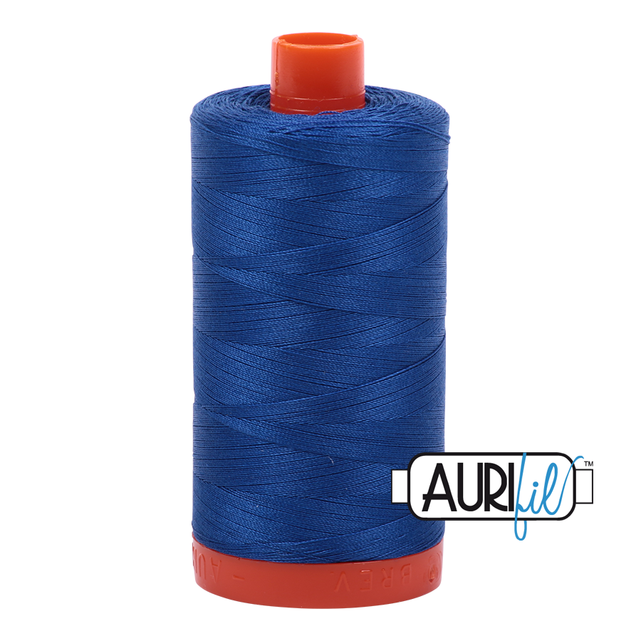 Aurifil 50wt 2735 Medium Blue 100% puuvilla -ompelulanka