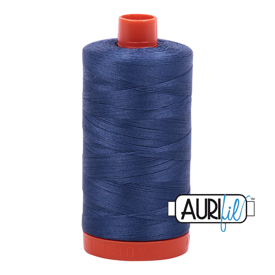 Aurifil 50wt 2775 Steel Blue 100% puuvilla -ompelulanka