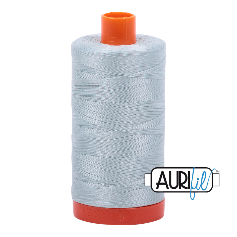 Aurifil 50wt 5007 Ljusgrå Blå 100 % bomullssytråd