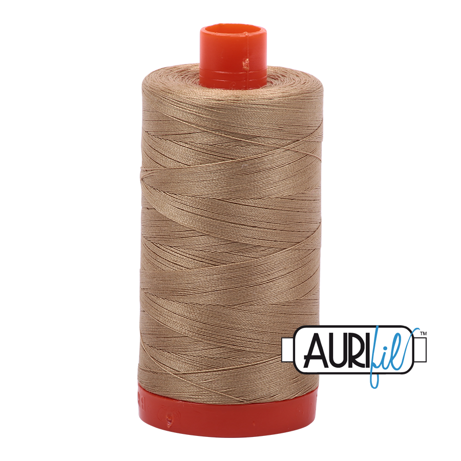 Aurifil 50wt 5010 Blond Beige 100% puuvilla -ompelulanka