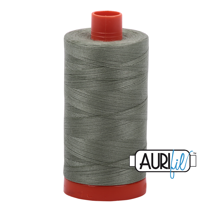 Aurifil 50wt 5019 Military Green 100% puuvilla -ompelulanka