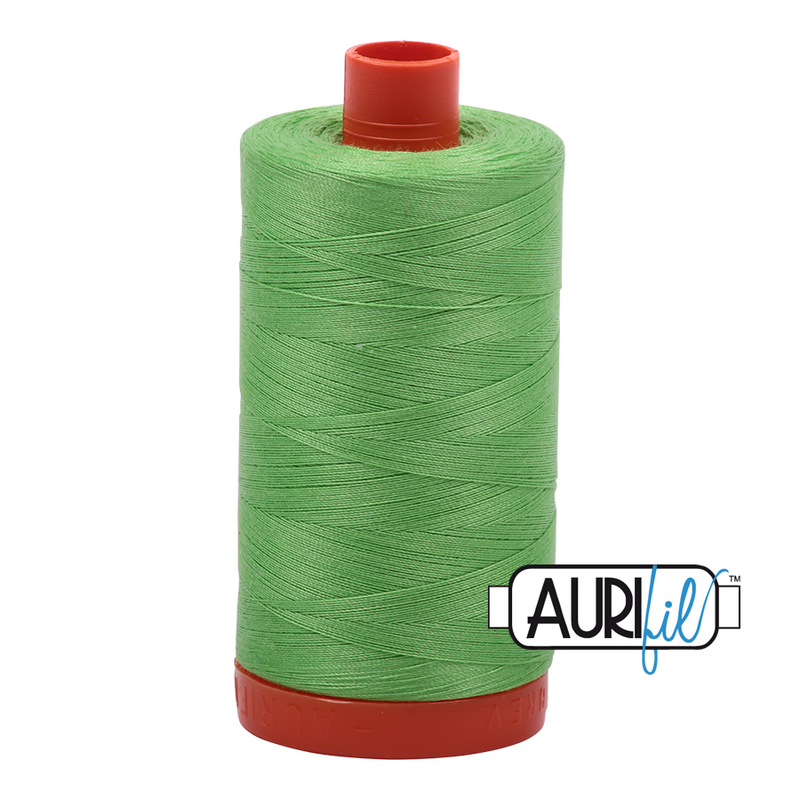 Aurifil 50wt 6737 Shamrock Green 100% puuvilla -ompelulanka