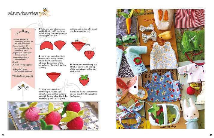 Making Marmalade: Stitch Little Marmalade Rabbit and All Her Pretty Seasonal Outfit and Accessories - English