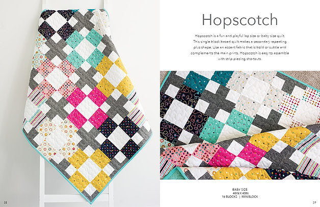 Modern Quilts Block by Block: 12 Modern Quilt Projects - English