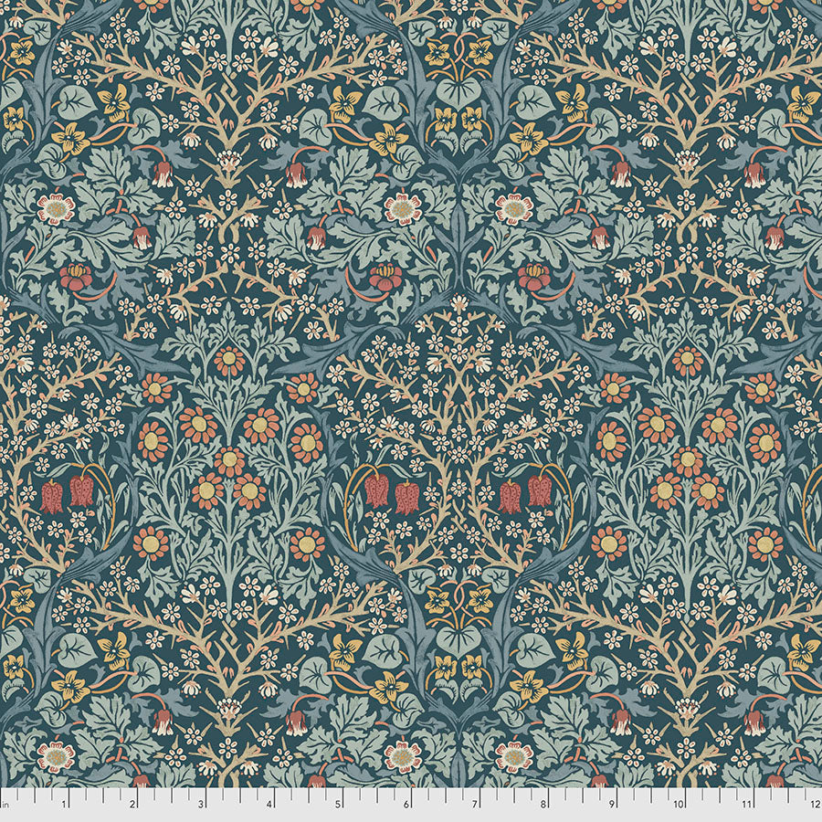 Granada, Blackthorn - Indigo PWWM055.INDIGO puuvillakangas