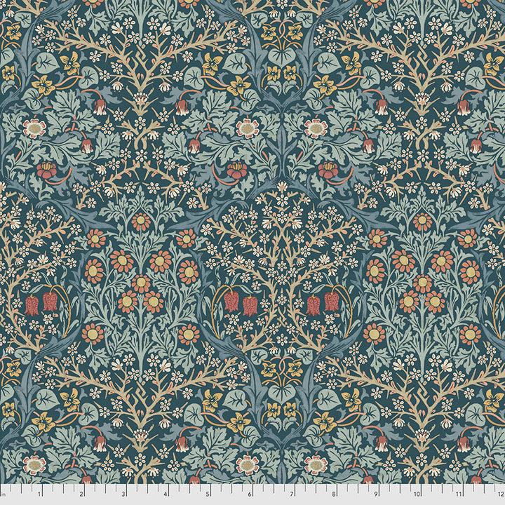 Granada, Blackthorn - Indigo PWWM055.INDIGO puuvillakangas