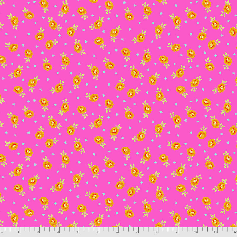Tula Pink, CuriouserCuriouser, Baby Buds PWTP167WONDER puuvillakangas