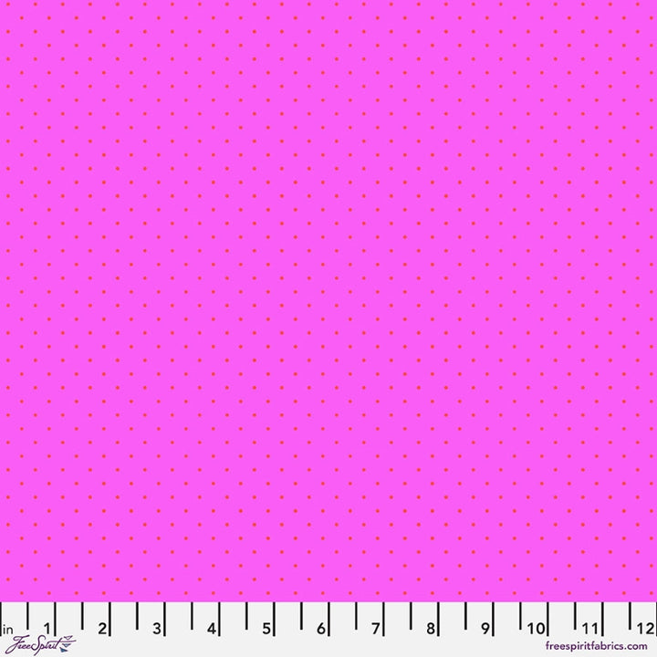 Tula Pink, True Colors Tiny Dots - Thistle PWTP185.THISTLE puuvillakangas