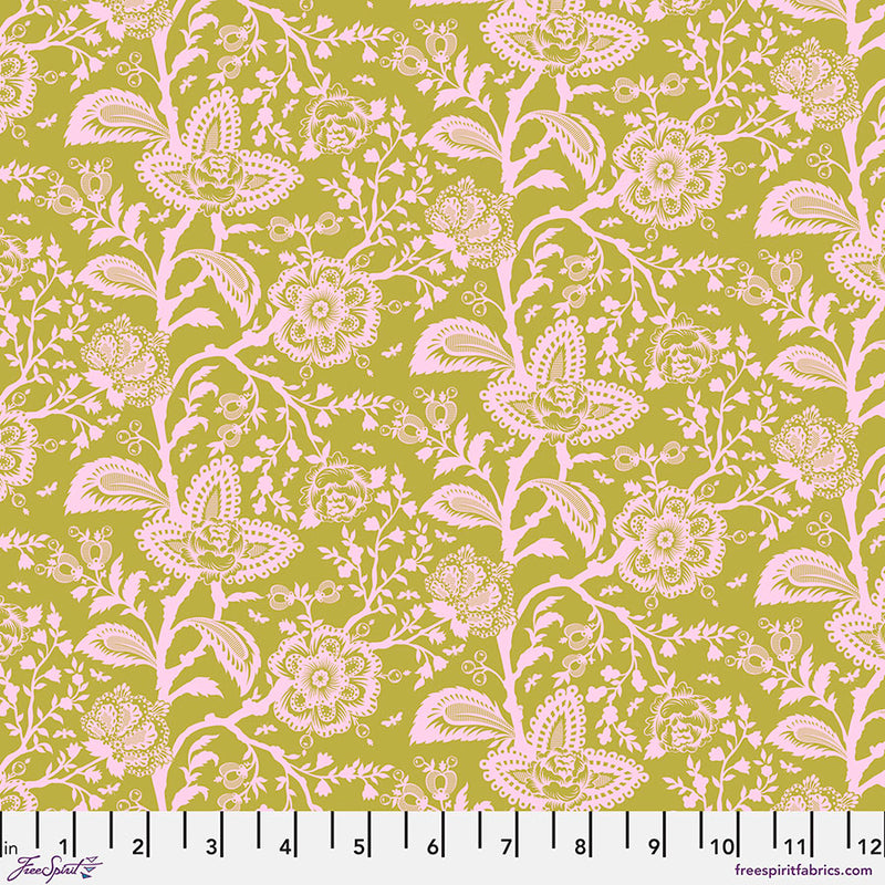 Tula Pink, Parisville (Deja Vu) - French Lace - Hazelnut PWTP193.HAZELNUT puuvillakangas