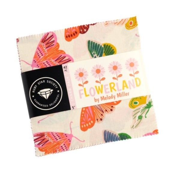 Ruby Star Society - Flowerland 5" Charm fabric bundle