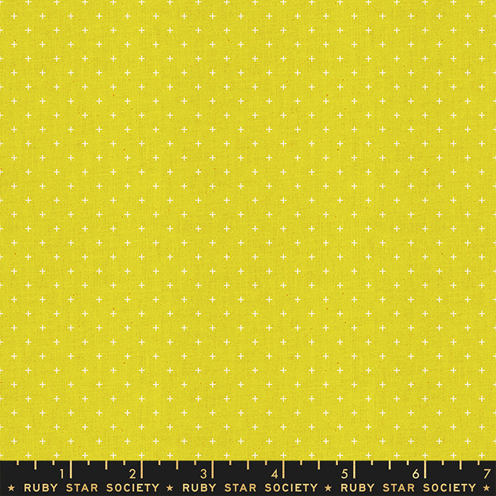 Ruby Star Society, Heirloom, Add It Up Citron RS4005-45 valkaisematon puuvillakangas