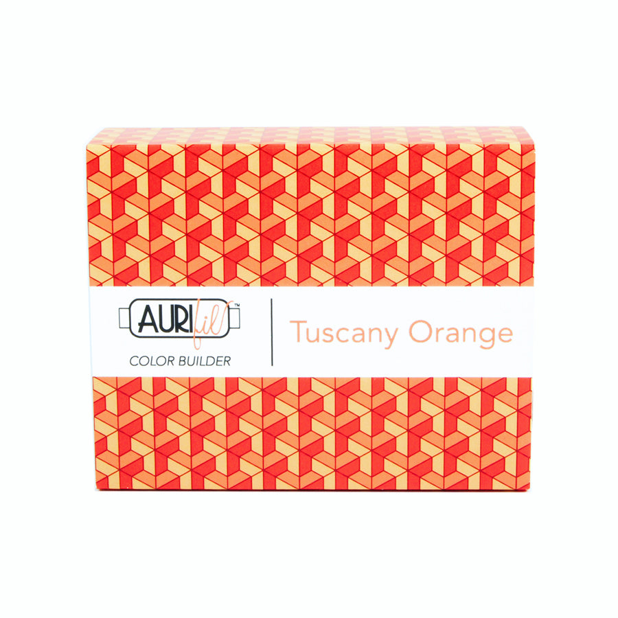 Aurifil Color Builder 50wt Tuscany Orange ompelulankapaketti