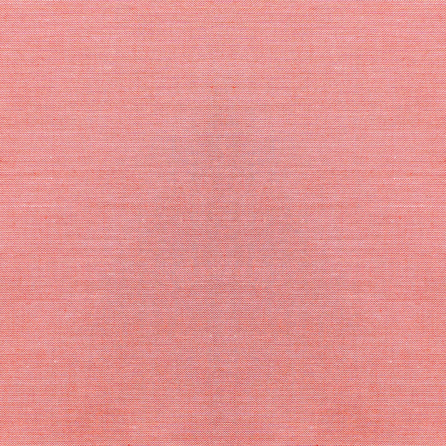 Tilda Chambray Coral yksivärinen, lankavärjätty puuvillakangas, ajaton ja pehmeä tekstuuri ompelu- ja tilkkuprojekteihin.