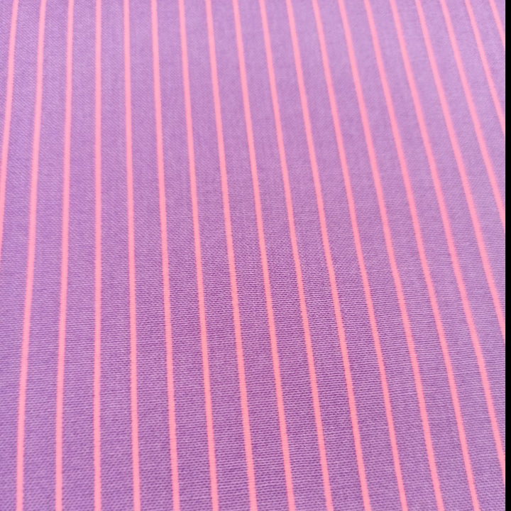 FreeSpirit Fabrics Tula Pink True Colors Tiny Stripes Honesty - 100% puuvillakangas tilkkutöihin, askarteluun ja ompeluprojekteihin.