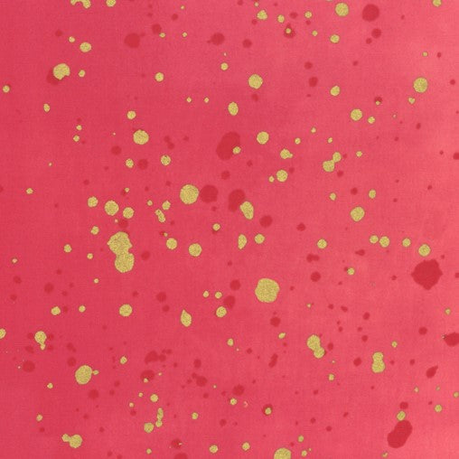 V&Co, Ombre Galaxy Metallic Hot Pink 10873-14M -puuvillakankaasta, jossa on metallinhohto ja liukuvärjäys.