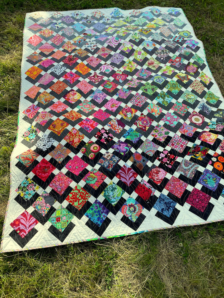 Talisman - patchwork block and quilt pattern