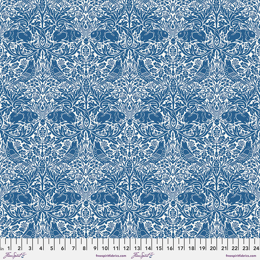 Wandle, Brer Rabbit - Blue PWWM026.BLUE puuvillakangas