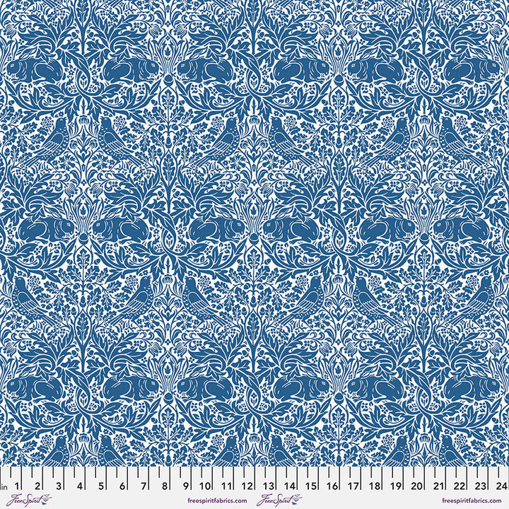 Wandle, Brer Rabbit - Blue PWWM026.BLUE puuvillakangas