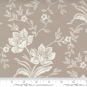 Woodcut Florals 1117513 Grey QB taustakangas