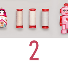 Lataa kuva Galleria-katseluun, Aurifil Wool villasekoite 12wt -2- iso puola ennakkotilaus
