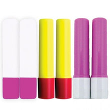 Load image into Gallery viewer, Glue Pen Refill Pack 6 pcs pink-blue-yellow

