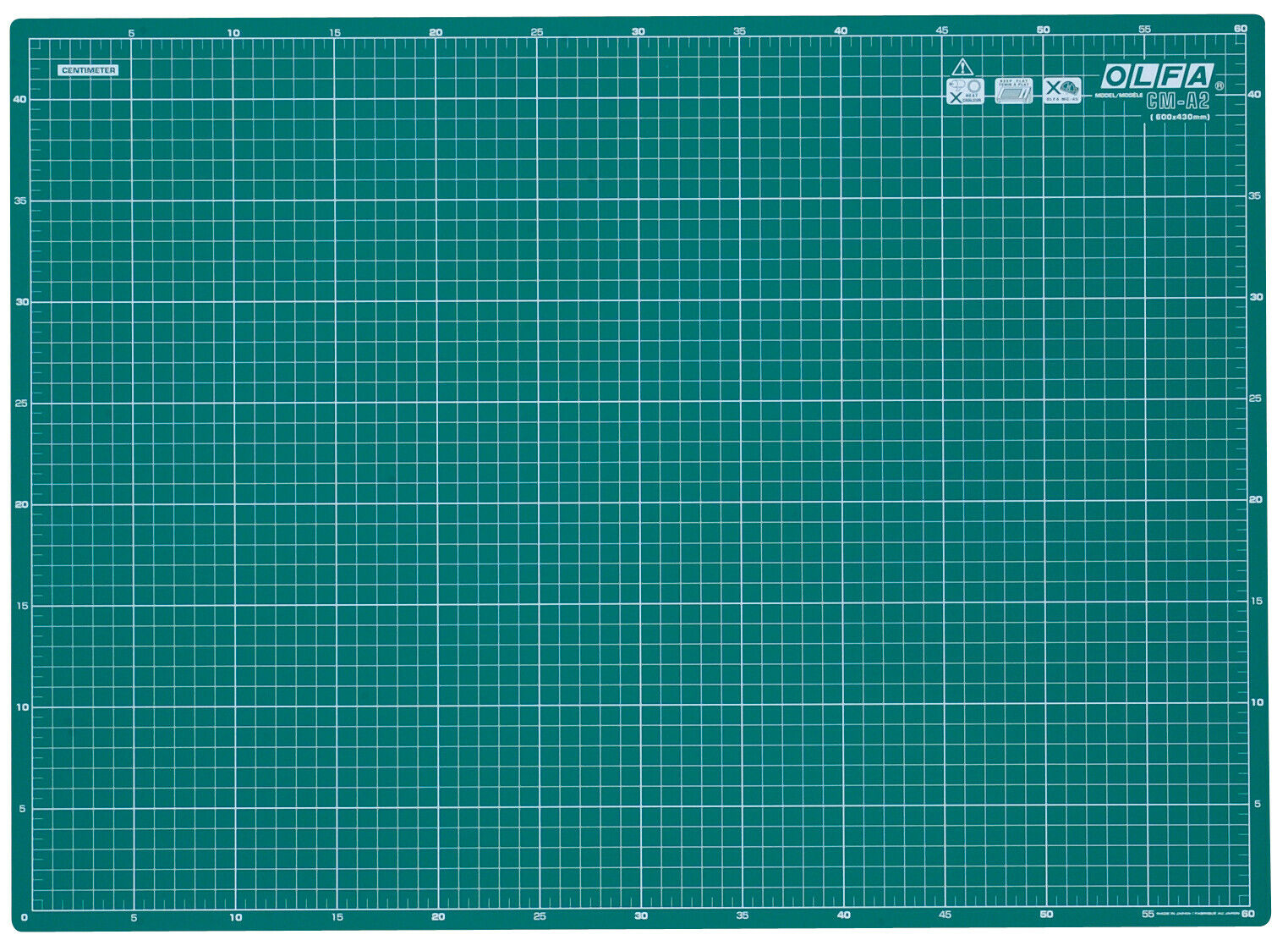 Cutting Mat A2 (45x60cm) Green
